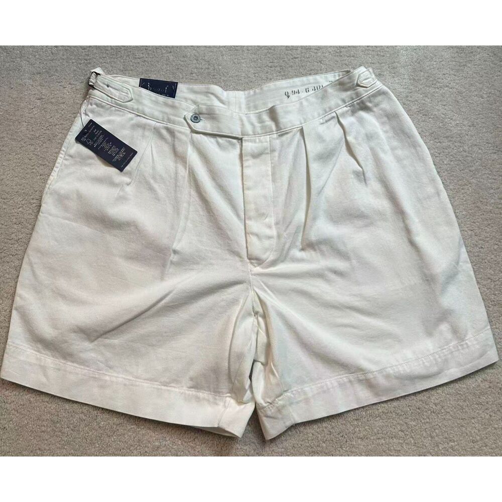 NWT Polo Ralph Lauren RUSTIC TWILL Shorts CHINO 38